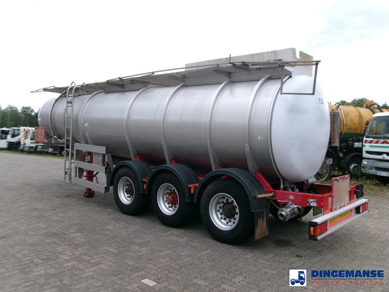 Crane Fruehauf Chemical tank inox 22.5 m3 / 1 comp - Puspiekabe cisterna: foto 3 Crane Fruehauf Chemical tank inox 22.5 m3 / 1 comp - Puspiekabe cisterna: foto 3