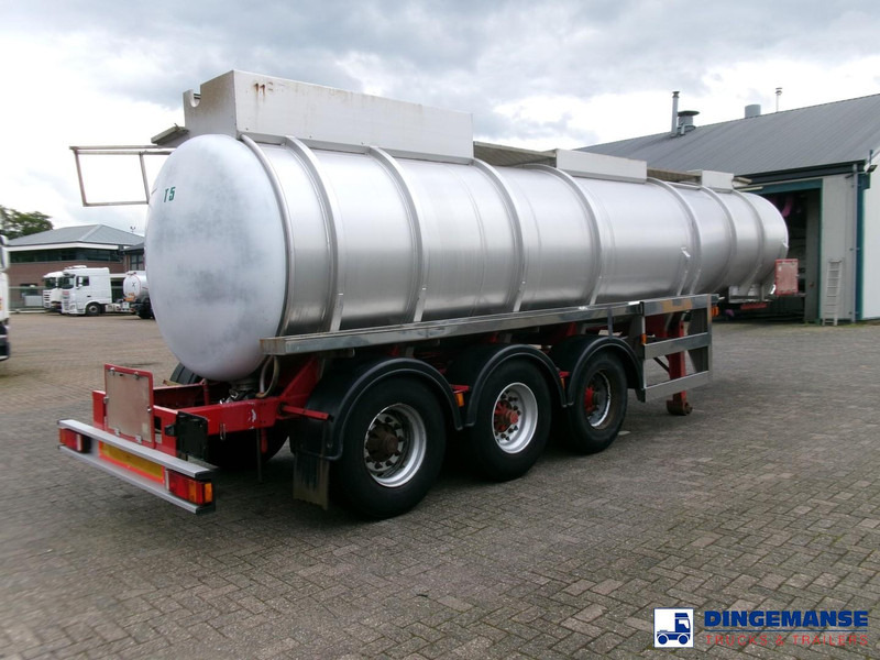 Crane Fruehauf Chemical tank inox 22.5 m3 / 1 comp - Puspiekabe cisterna: foto 4 Crane Fruehauf Chemical tank inox 22.5 m3 / 1 comp - Puspiekabe cisterna: foto 4