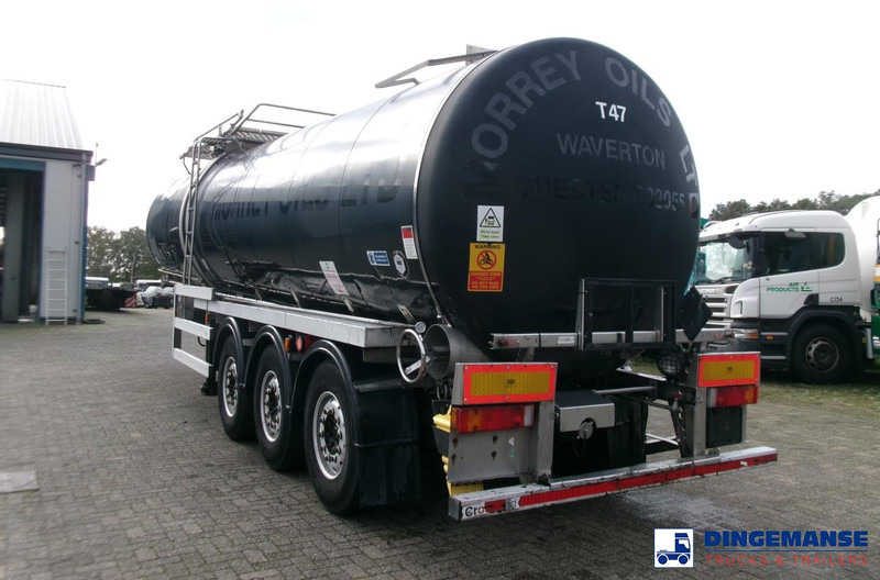 Crossland Bitumen tank inox 33 m3 / 1 comp + compressor + ADR L4BN - Puspiekabe cisterna: foto 3 Crossland Bitumen tank inox 33 m3 / 1 comp + compressor + ADR L4BN - Puspiekabe cisterna: foto 3