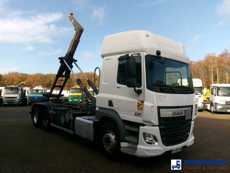 DAF CF 460 6x2 Euro 6 Hyva container hook 20 t - Pacēlājs ar āķi: foto 2 DAF CF 460 6x2 Euro 6 Hyva container hook 20 t - Pacēlājs ar āķi: foto 2
