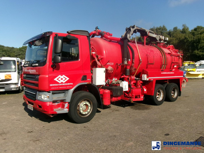 DAF CF 75.310 6x4 RHD Whale vacuum tank 11.8 m3 / 2 comp - Asenizācijas mašīna: foto 1 DAF CF 75.310 6x4 RHD Whale vacuum tank 11.8 m3 / 2 comp - Asenizācijas mašīna: foto 1