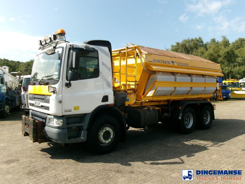 DAF CF 75.360 6X4 RHD gritter / salt spreader - Sniega novākšanas tehnika: foto 1 DAF CF 75.360 6X4 RHD gritter / salt spreader - Sniega novākšanas tehnika: foto 1