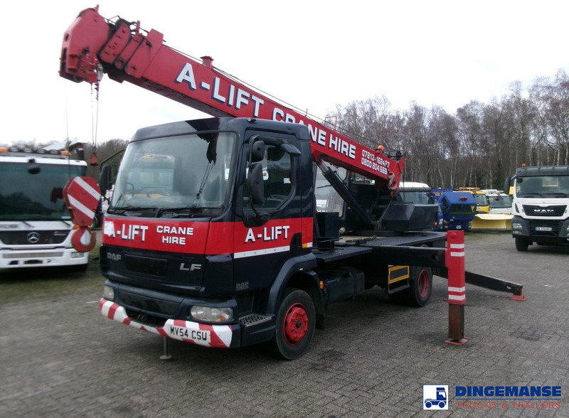 DAF LF 45.150 RHD Tadano TS-75 M crane 8 t - Kravas auto ar manipulatoru: foto 1 DAF LF 45.150 RHD Tadano TS-75 M crane 8 t - Kravas auto ar manipulatoru: foto 1