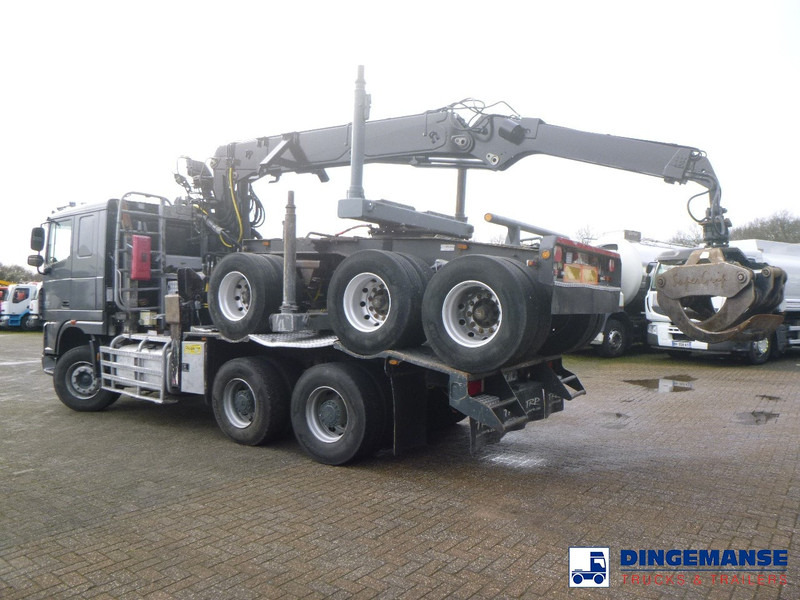 DAF XF 105.510 6x4 + Loglift F281S83 crane / timber truck + dolly - Kokvedējs, Kravas auto ar manipulatoru: foto 5 DAF XF 105.510 6x4 + Loglift F281S83 crane / timber truck + dolly - Kokvedējs, Kravas auto ar manipulatoru: foto 5