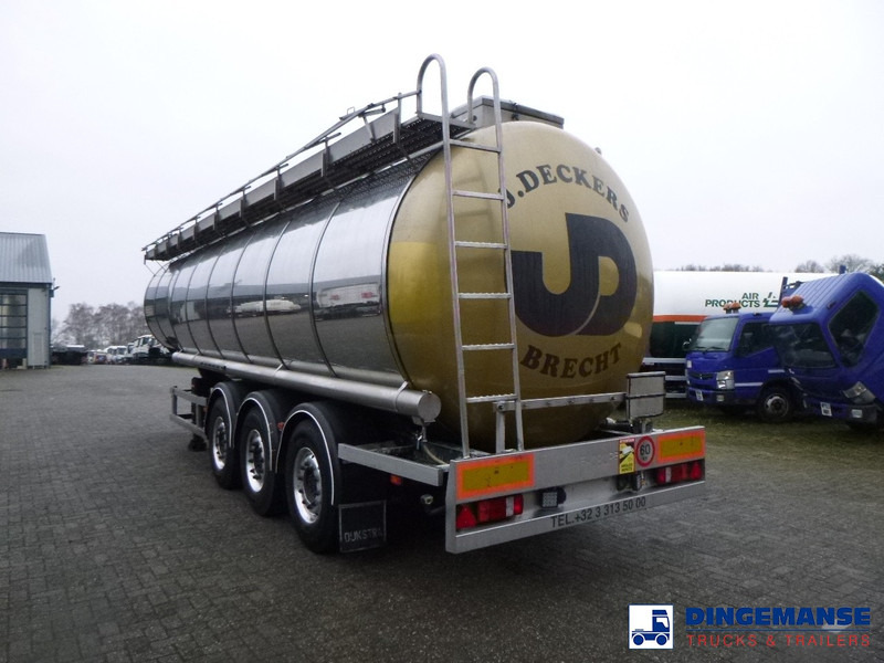 Dijkstra Chemical tank inox L4BH 37.5 m3 / 1 comp - Puspiekabe cisterna: foto 3 Dijkstra Chemical tank inox L4BH 37.5 m3 / 1 comp - Puspiekabe cisterna: foto 3
