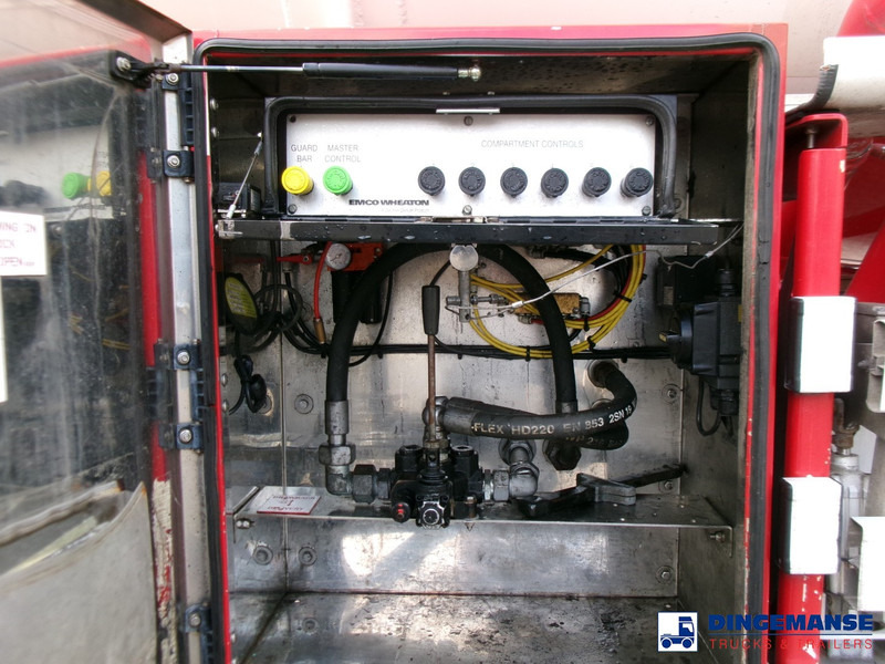 Puspiekabe cisterna Feldbinder Fuel tank alu 44.6 m3 + pump: foto 13