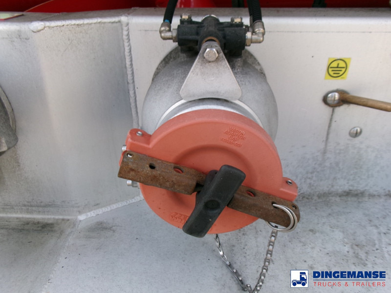 Puspiekabe cisterna Feldbinder Fuel tank alu 44.6 m3 + pump: foto 18