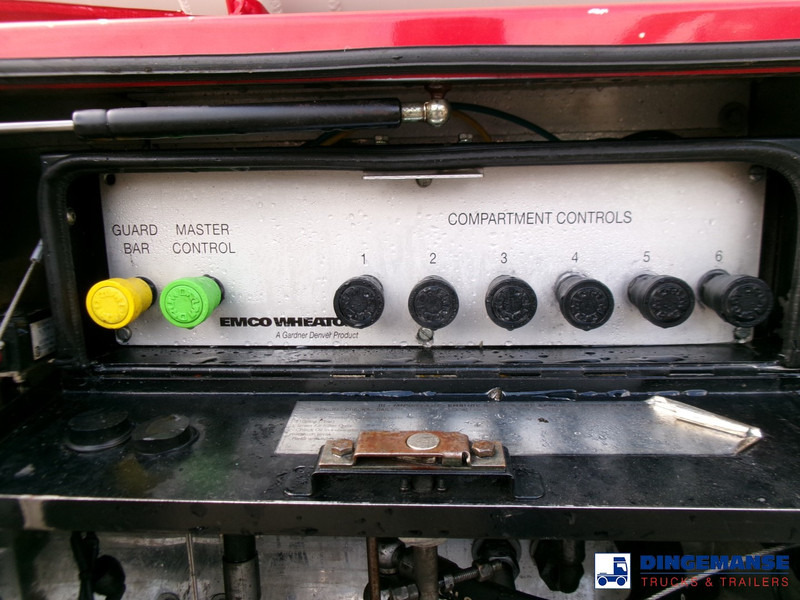 Puspiekabe cisterna Feldbinder Fuel tank alu 44.6 m3 + pump: foto 14