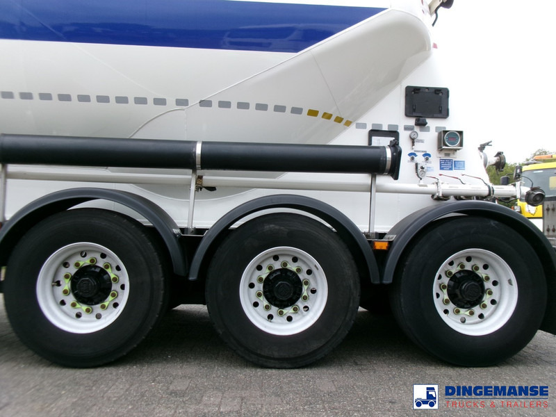 Puspiekabe cisterna Feldbinder Powder tank alu 36 m3 / 1 comp: foto 16