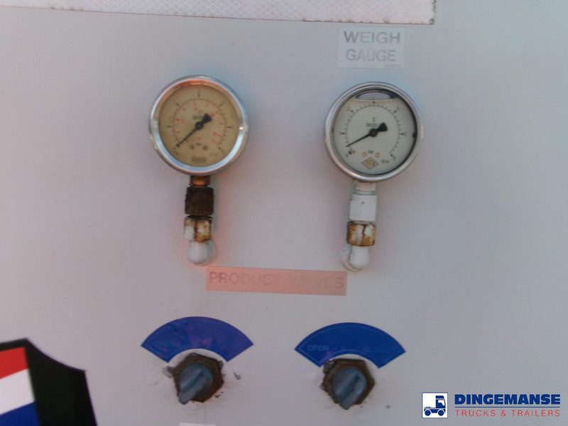 Puspiekabe cisterna Feldbinder Powder tank alu 36 m3 / 1 comp: foto 14 Puspiekabe cisterna Feldbinder Powder tank alu 36 m3 / 1 comp: foto 14