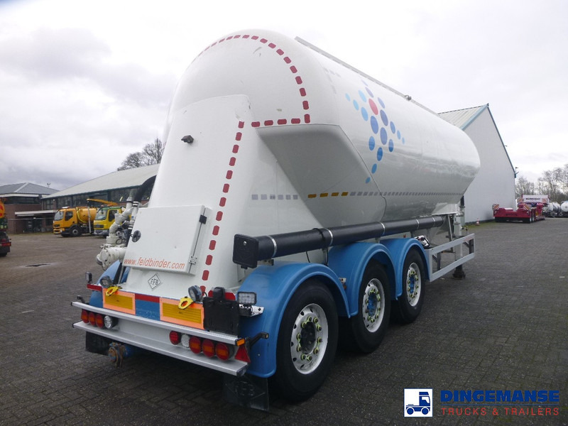 Feldbinder Powder tank alu 36 m3 / 1 comp - Puspiekabe cisterna: foto 4 Feldbinder Powder tank alu 36 m3 / 1 comp - Puspiekabe cisterna: foto 4