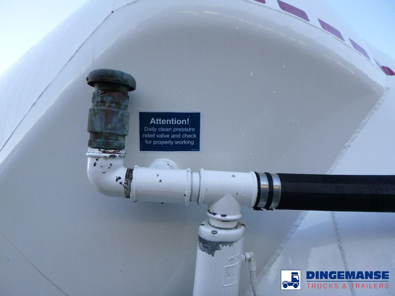 Puspiekabe cisterna Feldbinder Powder tank alu 36 m3 / 1 comp: foto 9 Puspiekabe cisterna Feldbinder Powder tank alu 36 m3 / 1 comp: foto 9