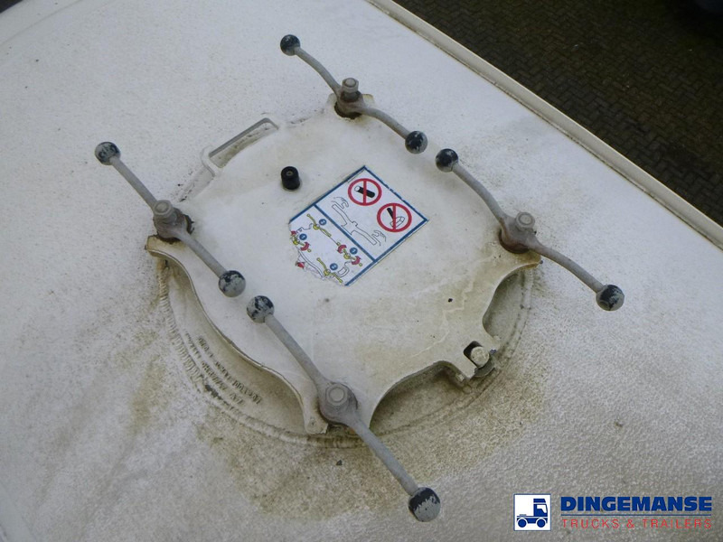 Puspiekabe cisterna Feldbinder Powder tank alu 36 m3 / 1 comp: foto 19