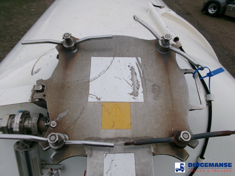 Puspiekabe cisterna Feldbinder Powder tank alu 41 m3 (tipping): foto 12