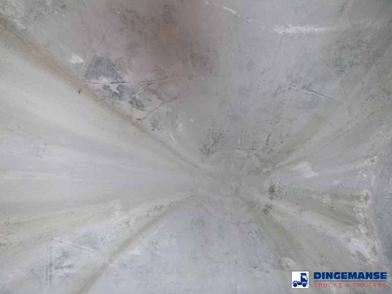 Puspiekabe cisterna Feldbinder Powder tank alu 50 m3 / 1 comp: foto 20