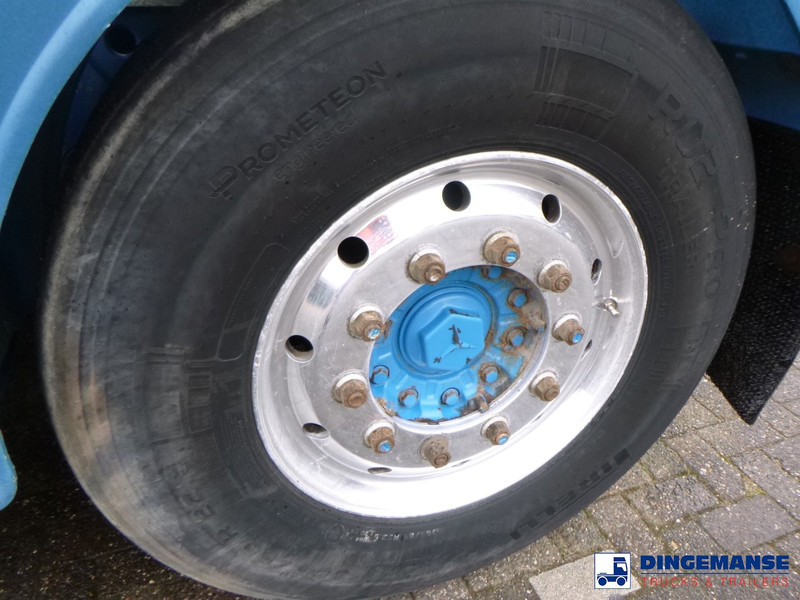 Puspiekabe cisterna Feldbinder Powder tank alu 50 m3 / 1 comp: foto 6