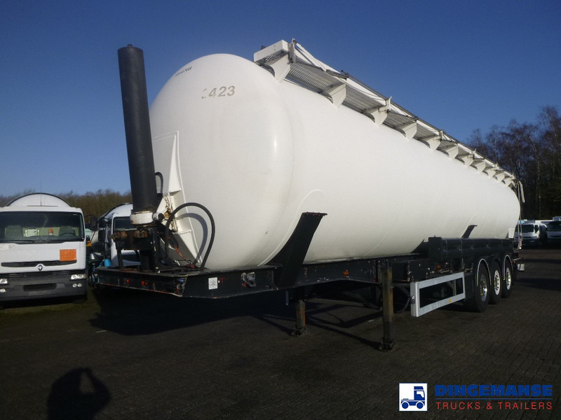 Feldbinder Powder tank alu 63 m3 (tipping) - Puspiekabe cisterna: foto 1 Feldbinder Powder tank alu 63 m3 (tipping) - Puspiekabe cisterna: foto 1