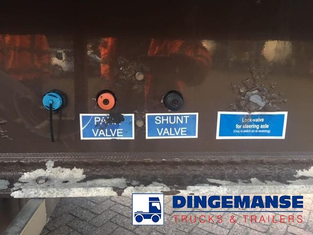 Puspiekabe cisterna Feldbinder Powder tank alu 65 m3 (tipping): foto 9