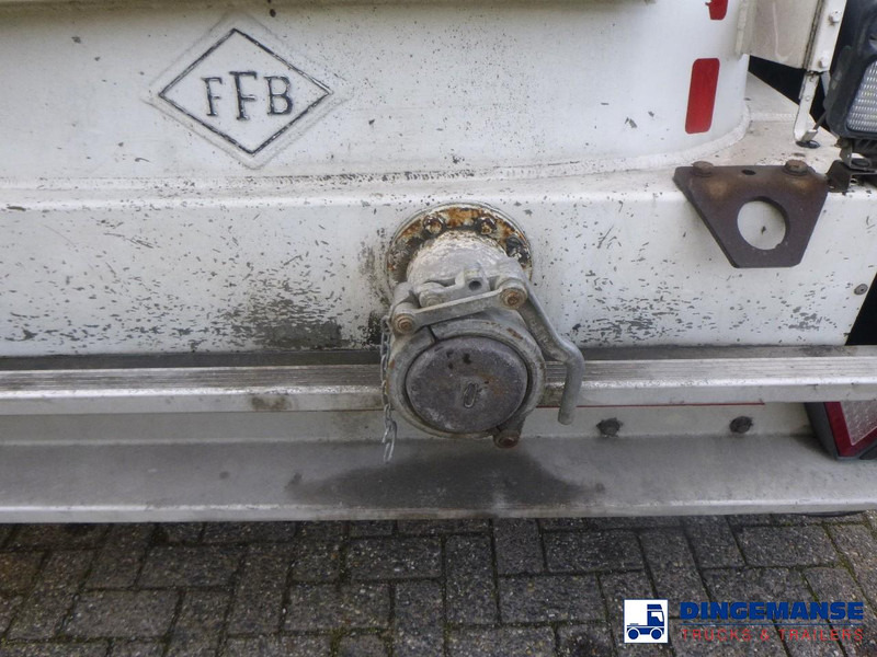 Puspiekabe cisterna Feldbinder Powder tank alu alu 49 m3 / 1 comp: foto 16