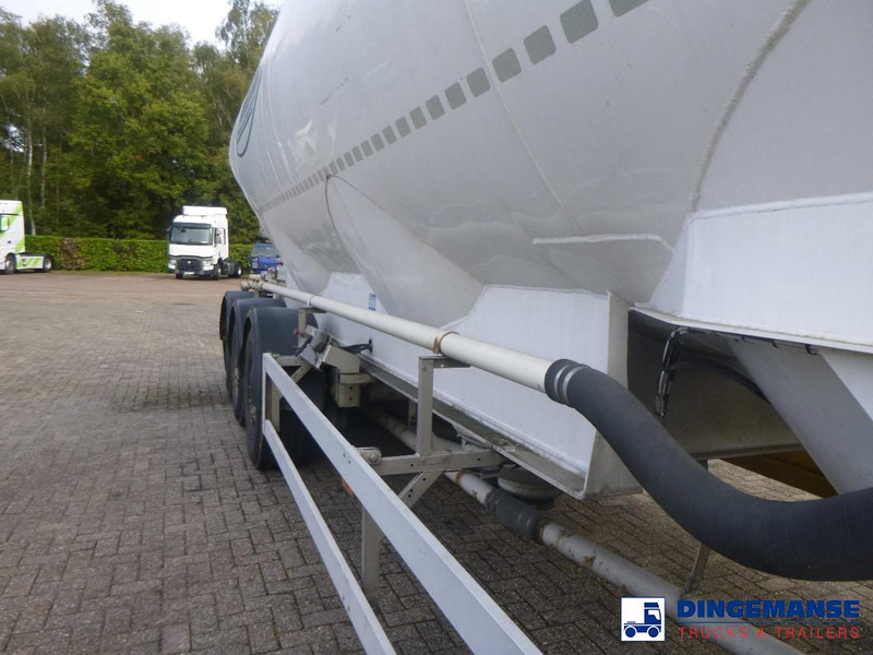 Puspiekabe cisterna Feldbinder Powder tank alu alu 49 m3 / 1 comp: foto 18