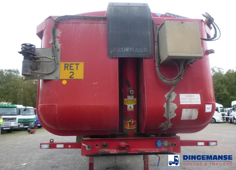 Fruehauf Tipper trailer alu 34.6 m3 + tarpaulin - Puspiekabe pašizgāzējs: foto 5 Fruehauf Tipper trailer alu 34.6 m3 + tarpaulin - Puspiekabe pašizgāzējs: foto 5