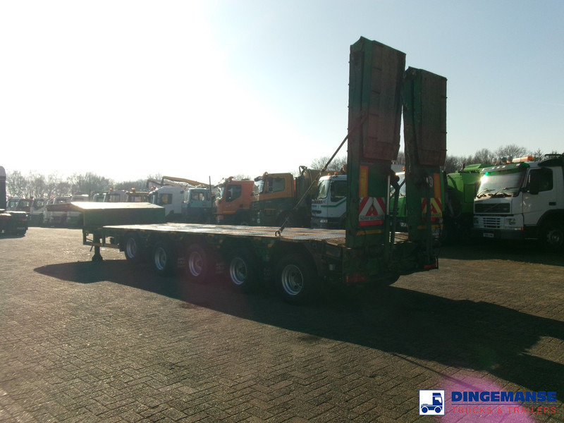 Goldhofer 5-axle semi-lowbed trailer 80 t ext. - Puspiekabe zema profila platforma: foto 3 Goldhofer 5-axle semi-lowbed trailer 80 t ext. - Puspiekabe zema profila platforma: foto 3