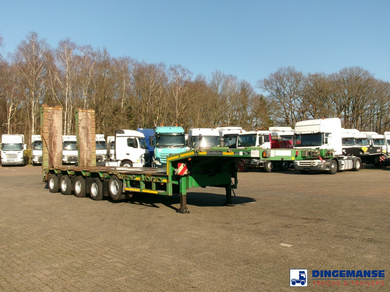 Goldhofer 5-axle semi-lowbed trailer 80 t ext. - Puspiekabe zema profila platforma: foto 2 Goldhofer 5-axle semi-lowbed trailer 80 t ext. - Puspiekabe zema profila platforma: foto 2