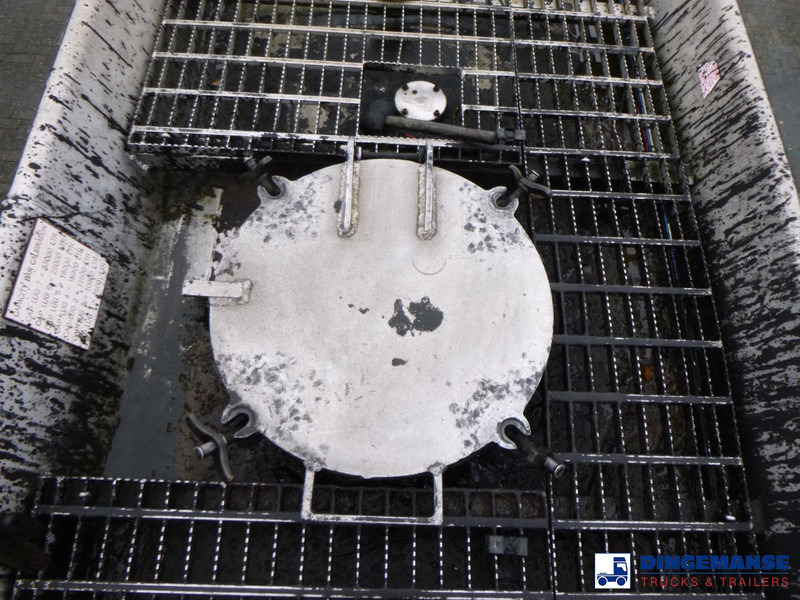 Puspiekabe cisterna Heil / Thompson Heavy oil tank alu 34.2 m3 / 1 comp + pump: foto 16