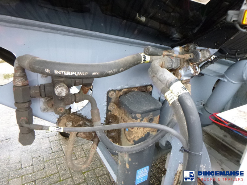 Puspiekabe cisterna Heil / Thompson Heavy oil tank alu 34.2 m3 / 1 comp + pump: foto 9