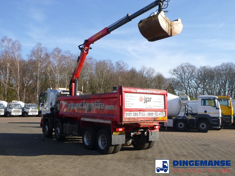 Hino FY1EUKA 8x4 tipper RHD + Palfinger E120L + grapple - Kravas auto ar manipulatoru: foto 4 Hino FY1EUKA 8x4 tipper RHD + Palfinger E120L + grapple - Kravas auto ar manipulatoru: foto 4