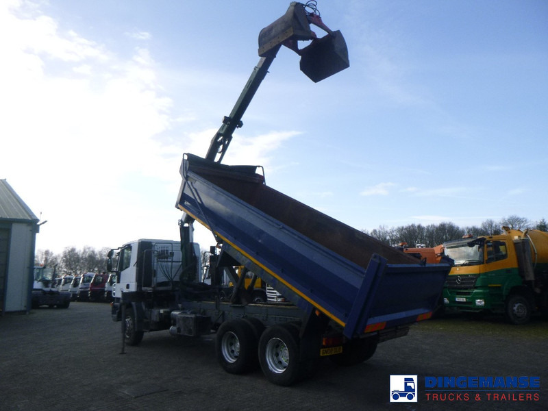 Iveco AD260T33 6X4 RHD tipper + HMF crane - Kravas auto ar manipulatoru: foto 3 Iveco AD260T33 6X4 RHD tipper + HMF crane - Kravas auto ar manipulatoru: foto 3