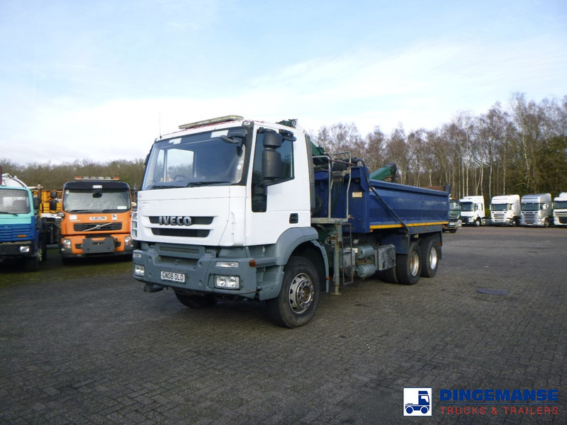 Iveco AD260T33 6X4 RHD tipper + HMF crane - Kravas auto ar manipulatoru: foto 5 Iveco AD260T33 6X4 RHD tipper + HMF crane - Kravas auto ar manipulatoru: foto 5