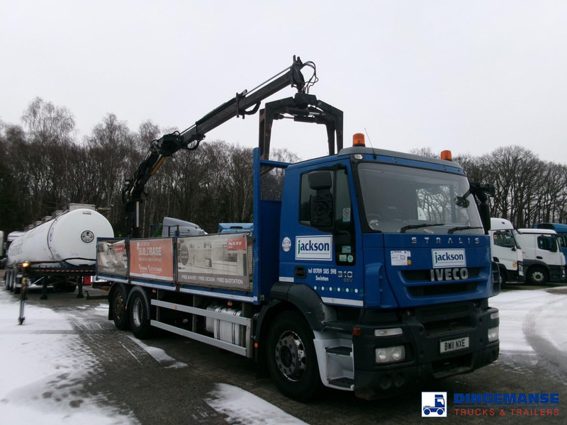 Iveco Stralis 310 EEV 6x2 RHD + Atlas 120.2E - Kravas auto ar manipulatoru: foto 2 Iveco Stralis 310 EEV 6x2 RHD + Atlas 120.2E - Kravas auto ar manipulatoru: foto 2