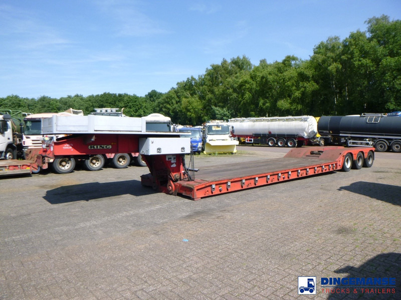 KING 3-axle lowbed trailer 70t - Puspiekabe zema profila platforma: foto 1 KING 3-axle lowbed trailer 70t - Puspiekabe zema profila platforma: foto 1