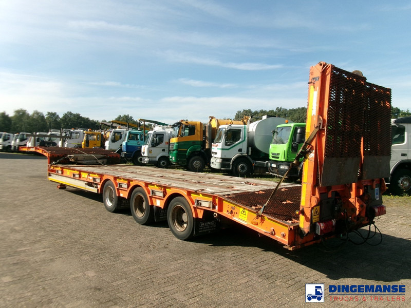 KING 3-axle semi-lowbed trailer 44T + ramps - Puspiekabe zema profila platforma: foto 3 KING 3-axle semi-lowbed trailer 44T + ramps - Puspiekabe zema profila platforma: foto 3