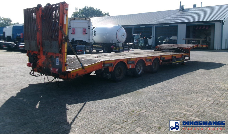KING 3-axle semi-lowbed trailer 44T + ramps - Puspiekabe zema profila platforma: foto 4 KING 3-axle semi-lowbed trailer 44T + ramps - Puspiekabe zema profila platforma: foto 4