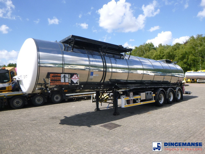Kässbohrer Bitumen tank inox 33 m3 / 1 comp - Piekabe cisterna: foto 1 Kässbohrer Bitumen tank inox 33 m3 / 1 comp - Piekabe cisterna: foto 1