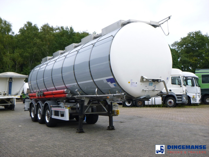 Kässbohrer Chemical tank inox L4BH 37.5 m3 / 1 comp - Puspiekabe cisterna: foto 2 Kässbohrer Chemical tank inox L4BH 37.5 m3 / 1 comp - Puspiekabe cisterna: foto 2