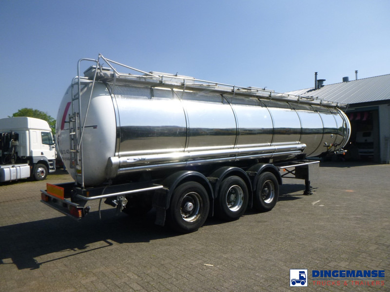 LAG Chemical tank inox 30 m3 / 1 comp - Puspiekabe cisterna: foto 4 LAG Chemical tank inox 30 m3 / 1 comp - Puspiekabe cisterna: foto 4