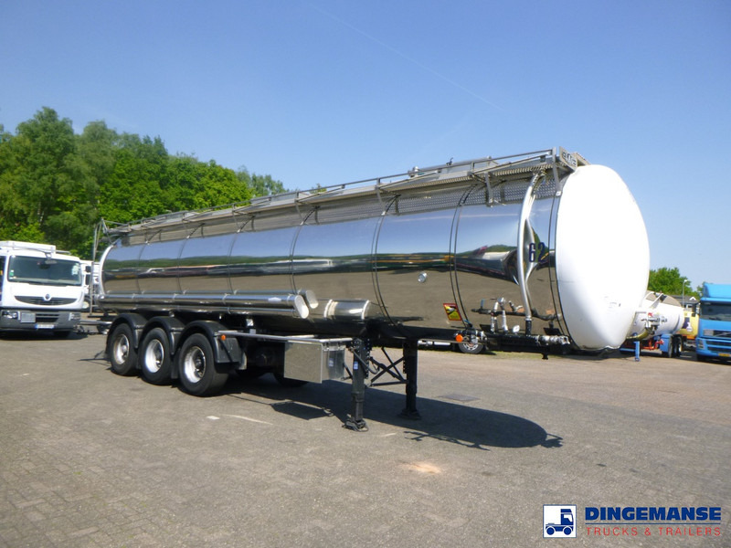 LAG Chemical tank inox 30 m3 / 1 comp - Puspiekabe cisterna: foto 2 LAG Chemical tank inox 30 m3 / 1 comp - Puspiekabe cisterna: foto 2