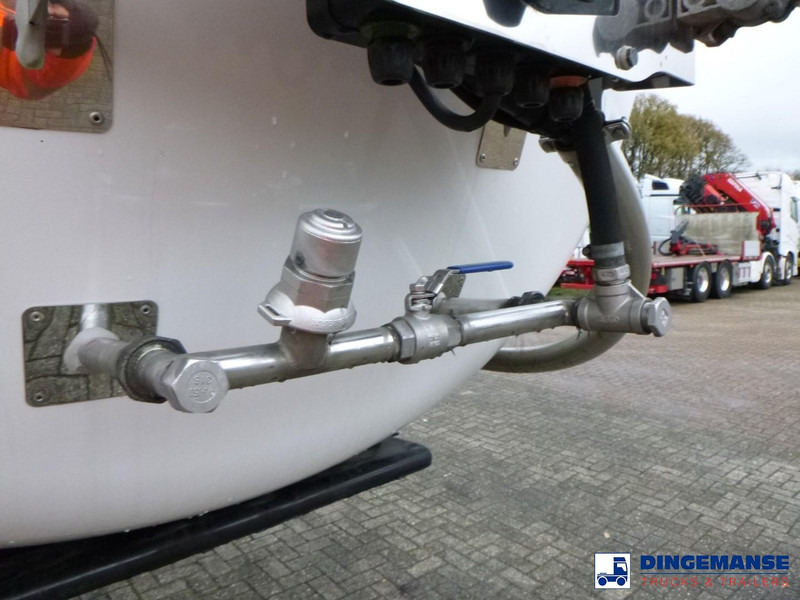 Puspiekabe cisterna LAG Food tank inox 32 m3 / 3 comp + pump: foto 18