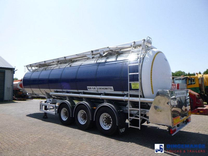 LAG Food tank inox 32 m3 / 3 comp + pump - Puspiekabe cisterna: foto 3 LAG Food tank inox 32 m3 / 3 comp + pump - Puspiekabe cisterna: foto 3