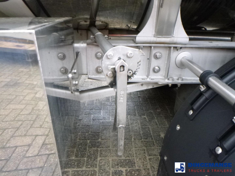 Puspiekabe cisterna LAG Food tank inox 32 m3 / 3 comp + pump: foto 14