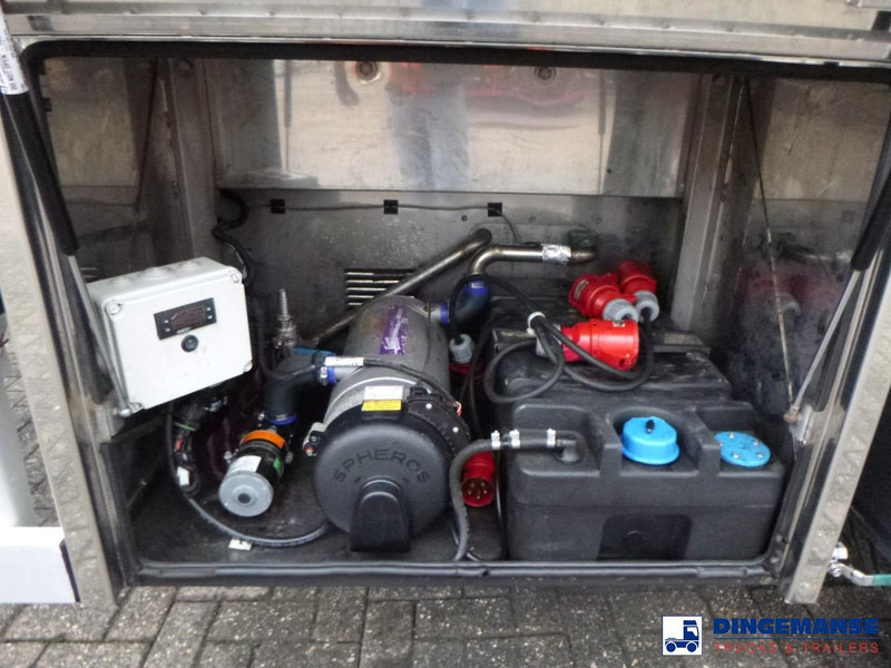 Puspiekabe cisterna LAG Food tank inox 32 m3 / 3 comp + pump: foto 20