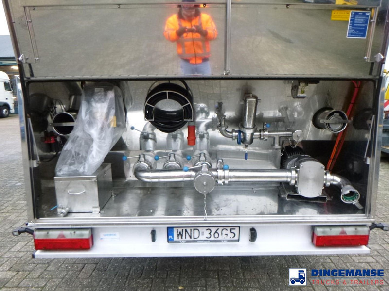 Puspiekabe cisterna LAG Food tank inox 32 m3 / 3 comp + pump: foto 10