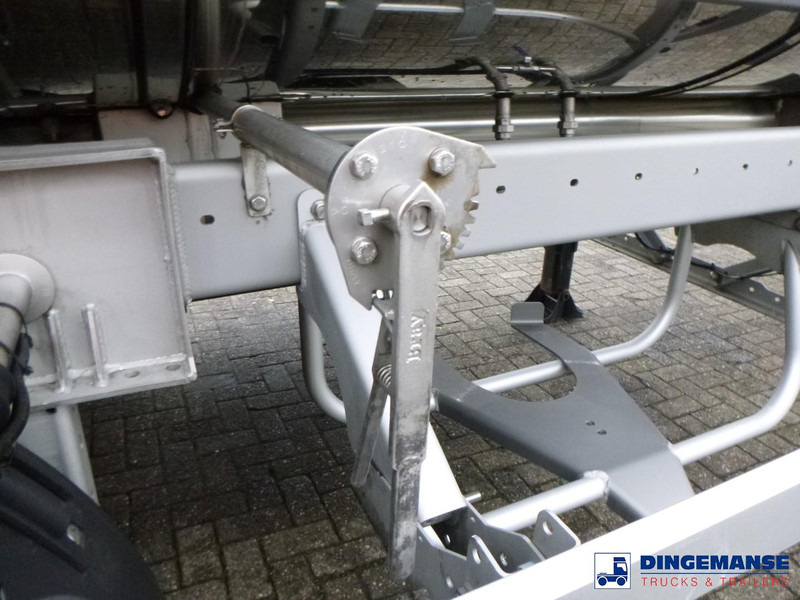 Puspiekabe cisterna LAG Food tank inox 32 m3 / 3 comp + pump: foto 15