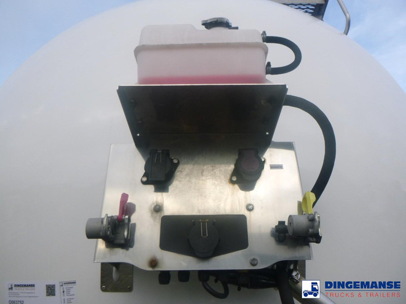 Puspiekabe cisterna LAG Food tank inox 32m3 / 3 comp + pump + steam heating + webasto: foto 18