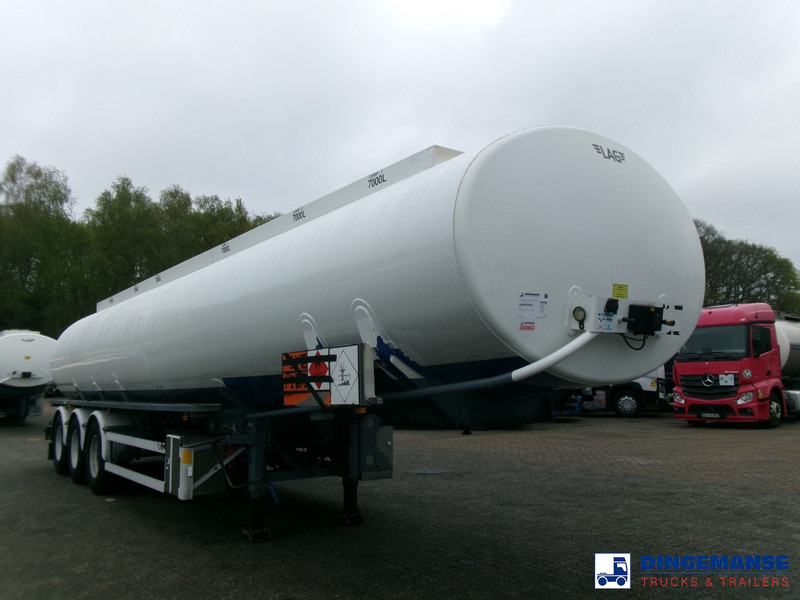 LAG Fuel tank alu 44.4 m3 / 6 comp + pump - Puspiekabe cisterna: foto 2 LAG Fuel tank alu 44.4 m3 / 6 comp + pump - Puspiekabe cisterna: foto 2