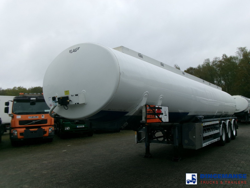 LAG Fuel tank alu 44.4 m3 / 6 comp + pump - Puspiekabe cisterna: foto 1 LAG Fuel tank alu 44.4 m3 / 6 comp + pump - Puspiekabe cisterna: foto 1