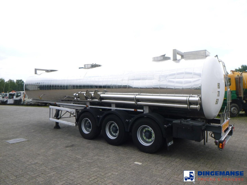 MAISONNEUVE Chemical ACID tank inox 22.4 m3 / 1 comp - Puspiekabe cisterna: foto 3 MAISONNEUVE Chemical ACID tank inox 22.4 m3 / 1 comp - Puspiekabe cisterna: foto 3